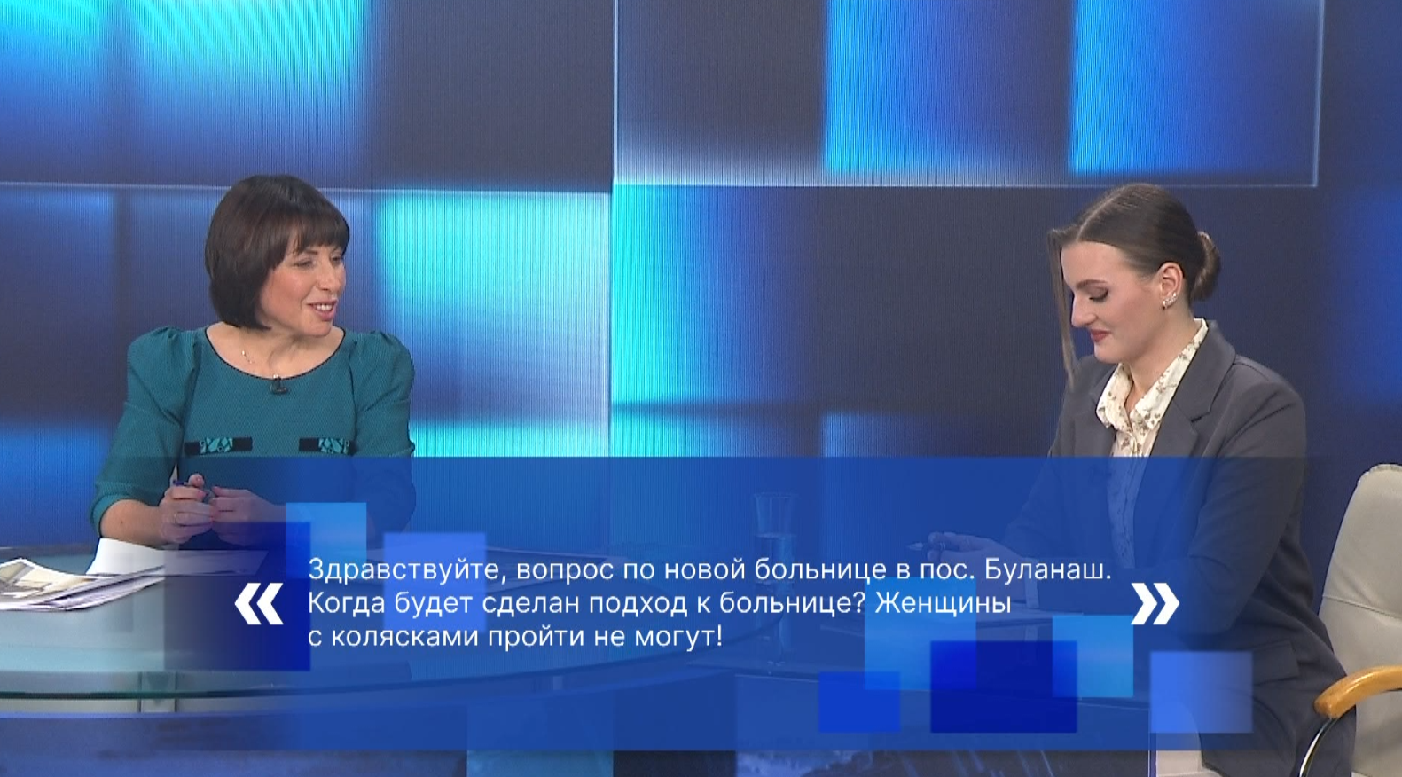 В Буланаше сделают временную дорожку к поликлинике для колясок