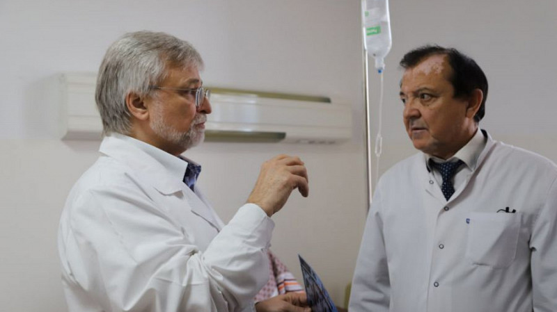 Врач из Свердловской области участвует в программе «Миссия Добро» в Таджикистане