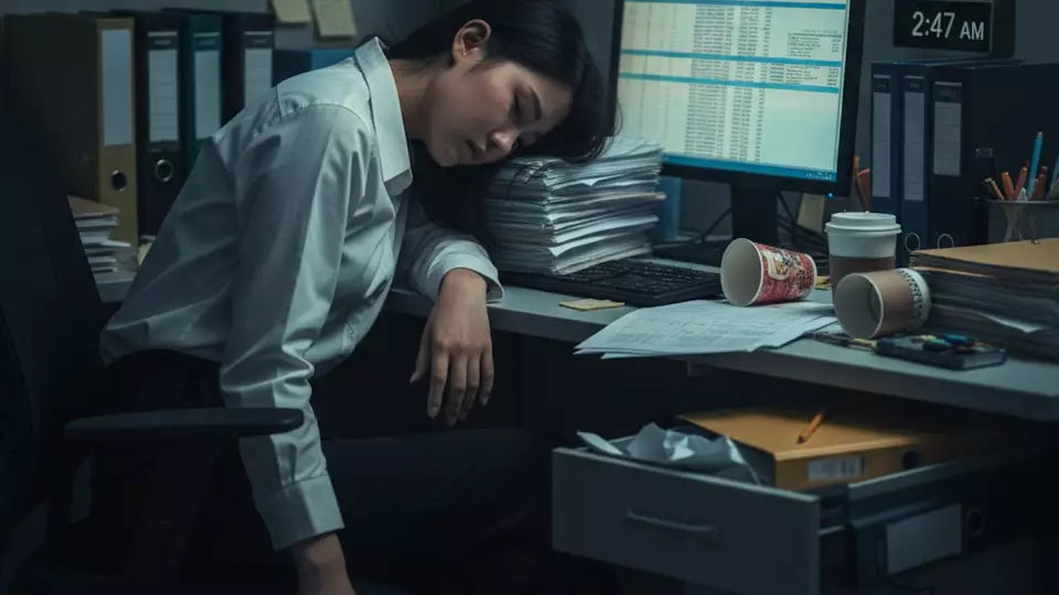Работа «на пределе»: почему офисные сотрудники в России выгорают чаще других