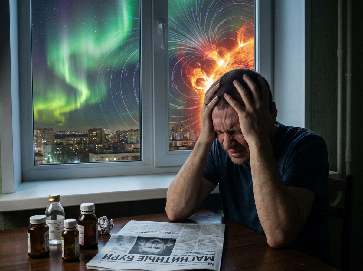Магнитные бури не влияют на здоровье — учёный объяснил, почему мы «чувствуем» то, чего нет