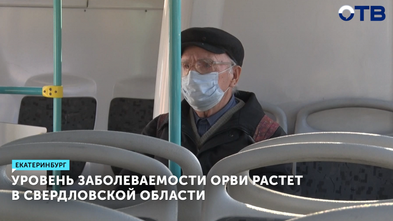 Уровень заболеваемости ОРВИ растет в Свердловской области