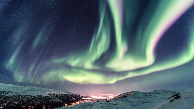 Уральцы смогут увидеть полярное сияние 9 и 10 декабря