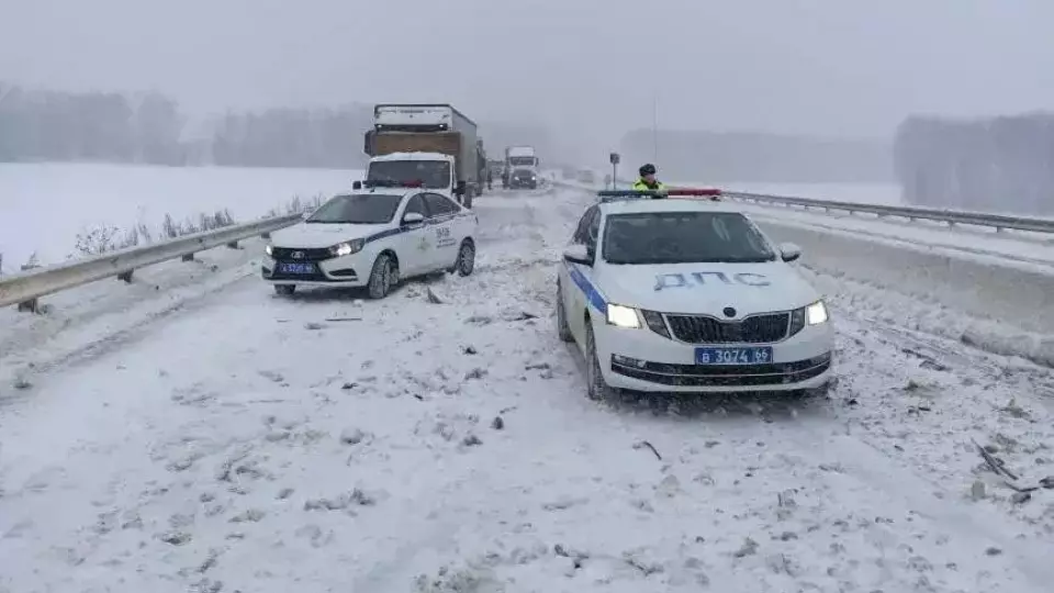 Временно ограничено движение на трассе «Пермь-Екатеринбург»