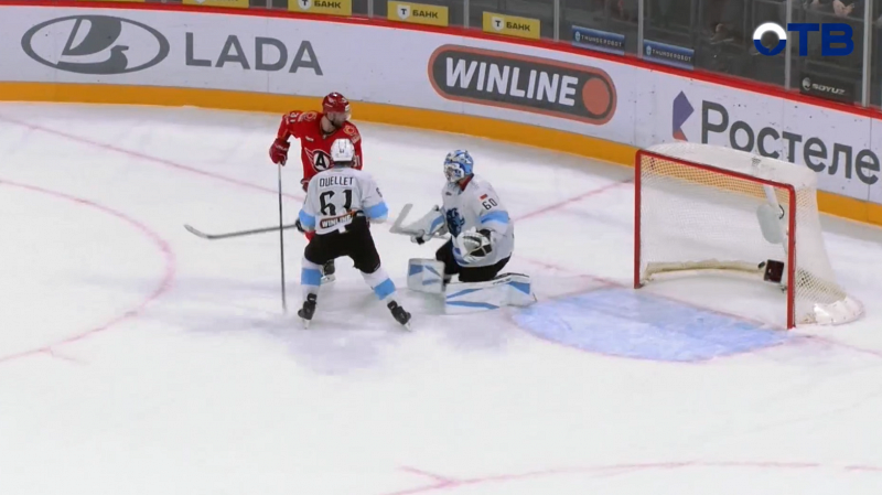 «Автомобилист» обыграл «Динамо» в серии буллитов КХЛ – 3:2