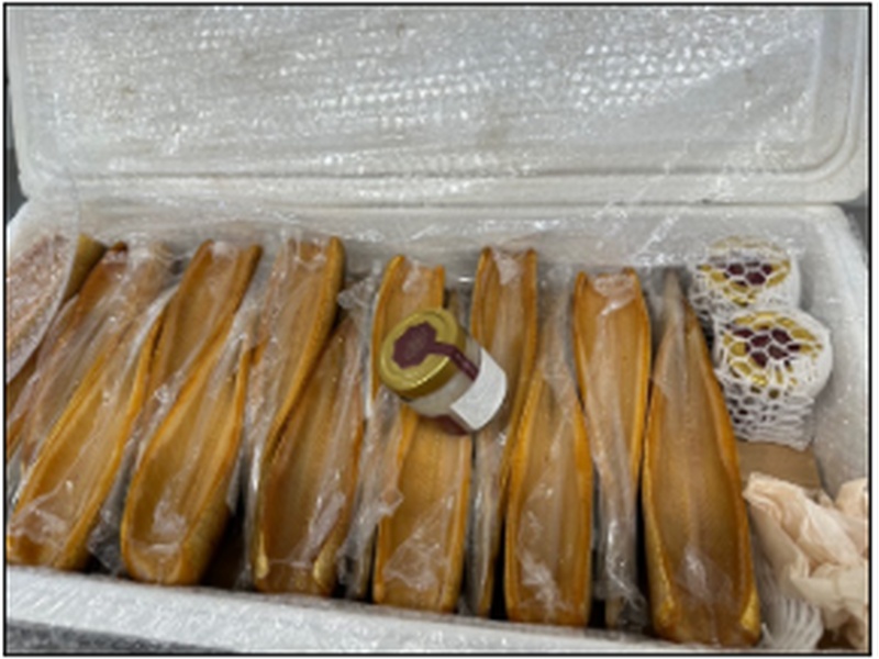 Свердловская область экспортировала в ОАЭ 9 тонн рыбных деликатесов