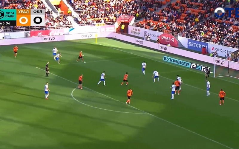 Футболист Егор Мосин принёс «Уралу» победу в свой день рождения