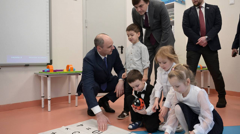 Второе здание детского сада № 529 открыли в Екатеринбурге при участии министра просвещения РФ