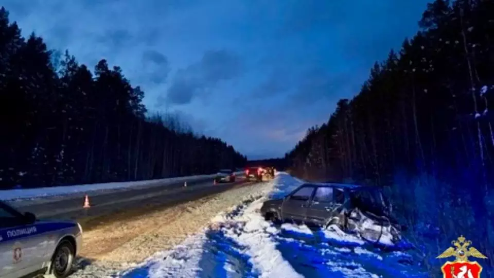 «Вылетел на встречку из-за снега»: под Нижним Тагилом погибла пенсионерка в лобовом ДТП