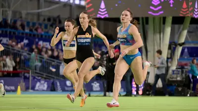 200 атлетов борются за медали на «Рождественских стартах»