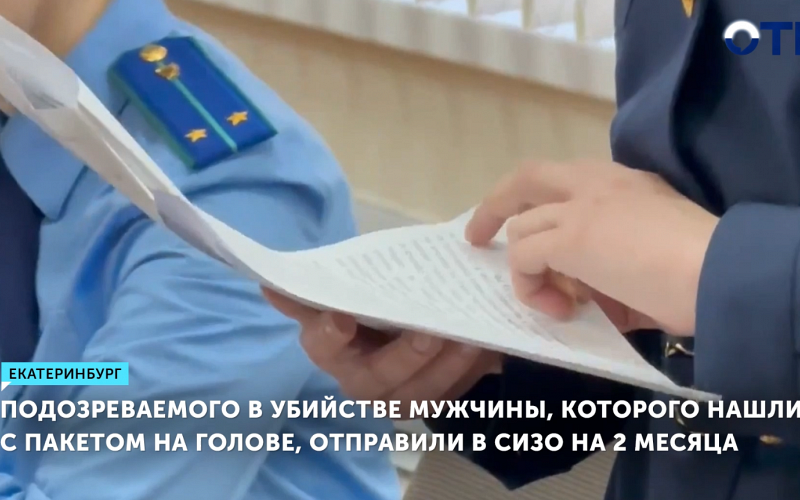 Подозреваемого в убийстве мужчины, которого нашли с пакетом на голове, отправили в СИЗО на 2 месяца