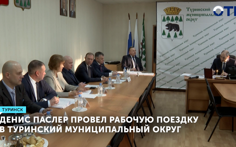 Губернатор Паслер поручил подключить к газу более 2 тысяч домов в Туринском округе