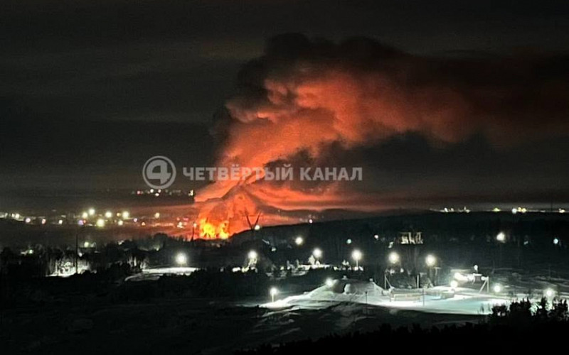 Табун лошадей сгорел в Заречном 