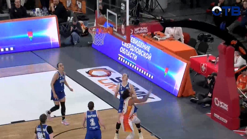 Баскетболистки УГМК обыграли «Енисей» со счетом 64:50 в матче Премьер-лиги в Екатеринбурге