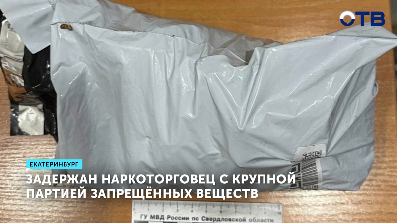 Задержан закладчик с крупной партией синтетических наркотиков