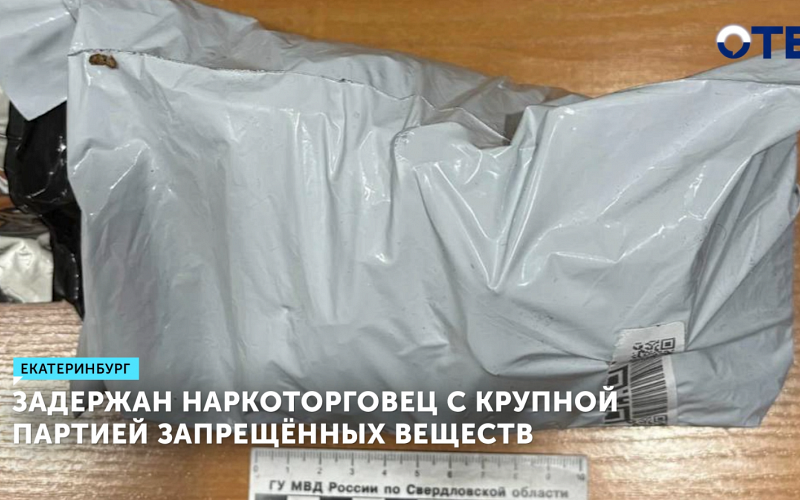 Задержан закладчик с крупной партией синтетических наркотиков