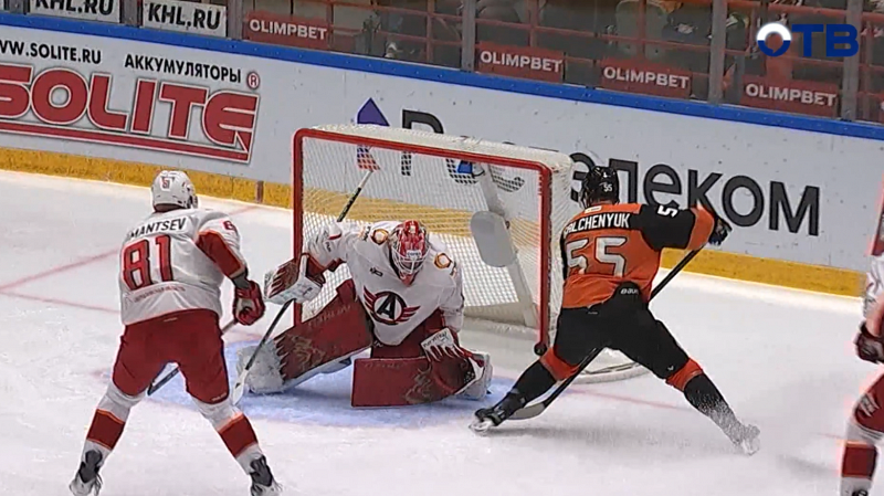 «Амур» одержал победу над «Автомобилистом» со счетом 5:2 в КХЛ