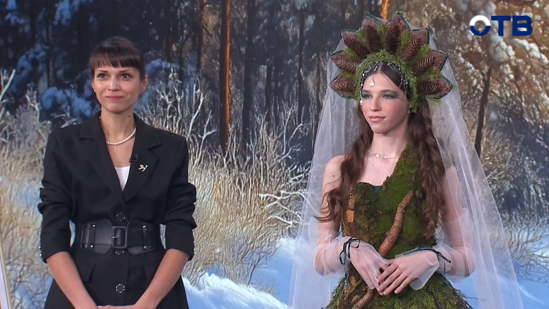 Как сделать платье из мха и шишек: необычный проект флориста из Тагила