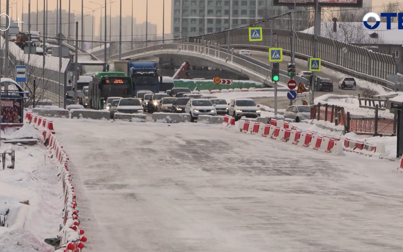 В Екатеринбурге открыли новый участок дороги для разгрузки перекрёстка у «Калины»