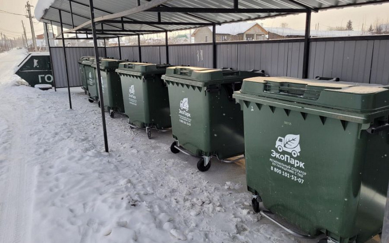 300 мусорных контейнеров заменят на западе Свердловской области