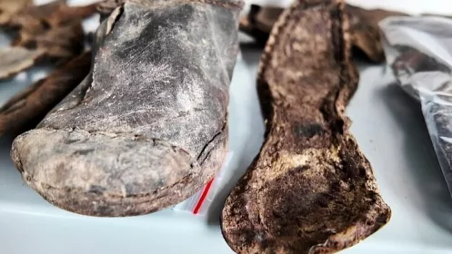 Археологические находки в Обдорском остроге раскрывают секреты кожевенного дела