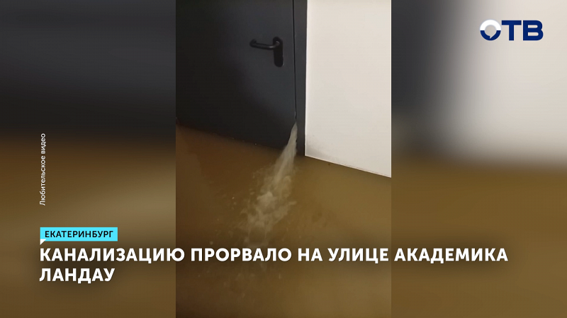 Канализационный потоп в подвале дома Академического района парализовал лифты