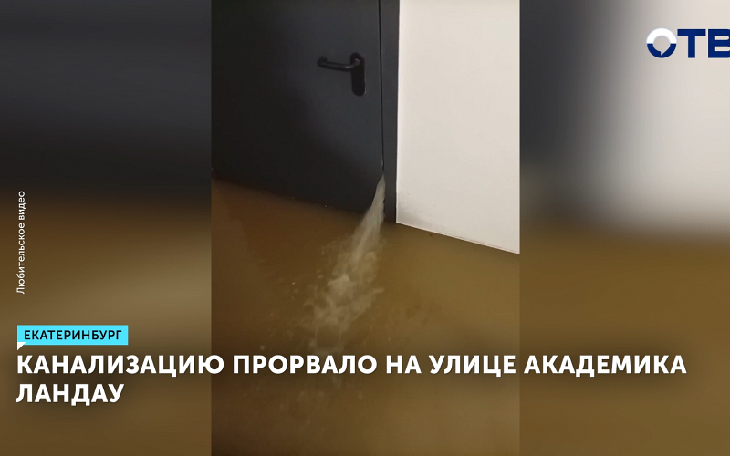 Канализационный потоп в подвале дома Академического района парализовал лифты