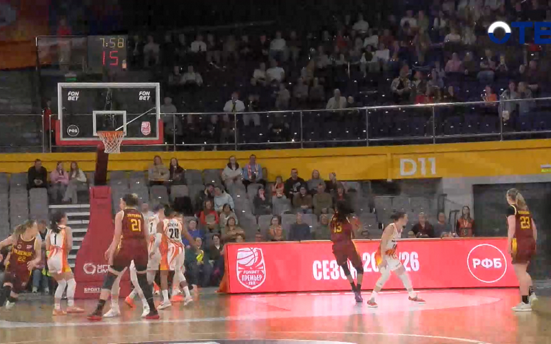 Баскетболистки УГМК обыграли «Надежду» в домашнем матче Премьер-лиги