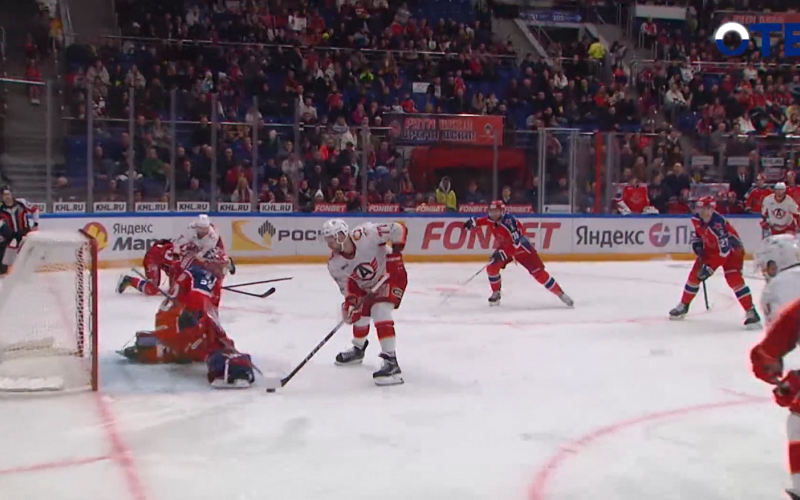 «Автомобилист» одержал победу над ЦСКА со счетом 1:0