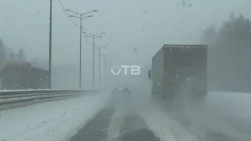 ГАИ предупреждает об ограничениях на трассе М-5 из-за погоды