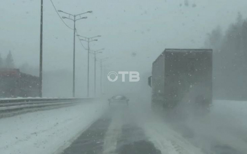 ГАИ предупреждает об ограничениях на трассе М-5 из-за погоды