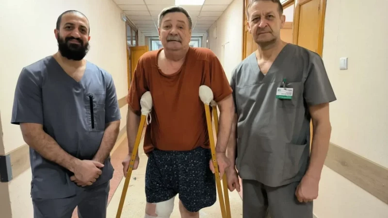 Врачи спасли ногу пациенту, отказавшись от ампутации