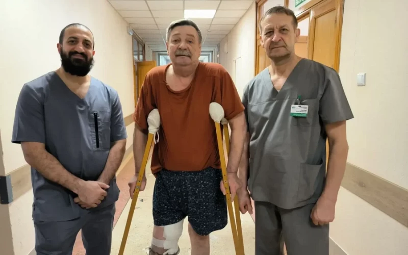 Врачи спасли ногу пациенту, отказавшись от ампутации