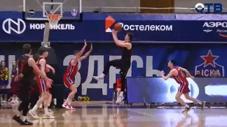 Команда из Ревды «Темп-СУМЗ» в рамках баскетбольной Суперлиги сыграла в Москве со второй командой ЦСКА