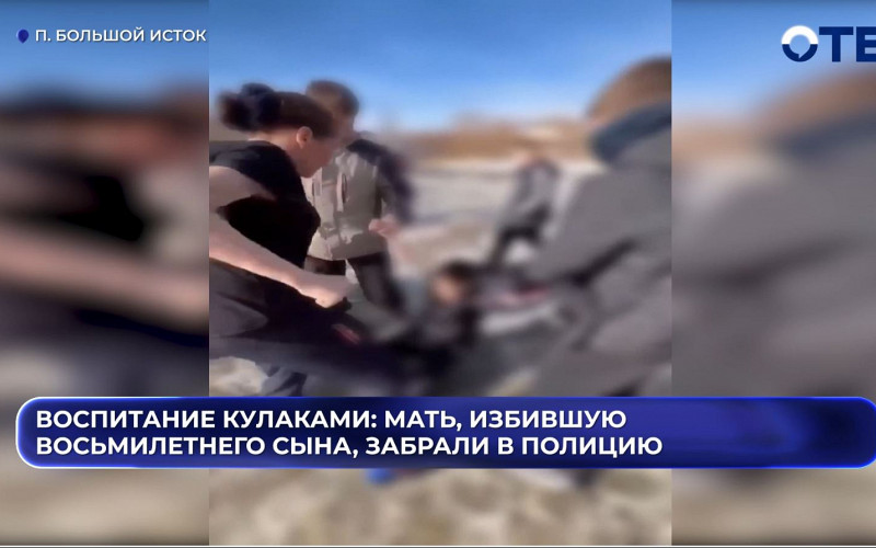 Полиция задержала мать за избиение сына в Большом Истоке