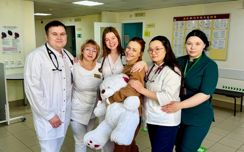 В Окружном кардиоцентре спасли сердце многодетной мамы