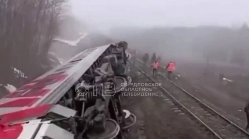 В Ульяновской области при сходе семи вагонов поезда пострадали семь человек