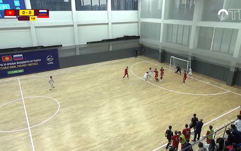 Сборная России по мини-футболу в ходе азиатского турне повторно обыграла национальную команду Киргизии