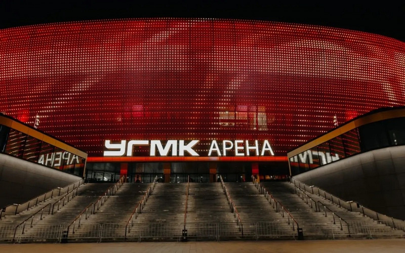 «УГМК-Арена» в Екатеринбурге: крупнейшее крытое спортивное сооружение на Урале