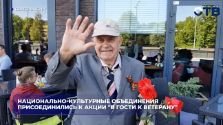 Национально-культурные объединения присоединились к акции «В гости к ветерану»