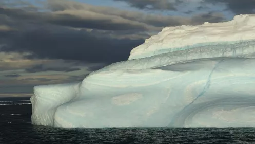 Крупнейший в мире айсберг А23а распался на мелкие части