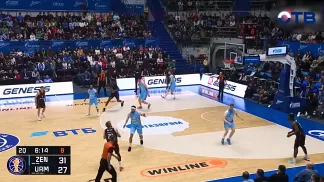 «Уралмаш» уступил «Зениту» во втором четвертьфинальном матче Единой Лиги ВТБ