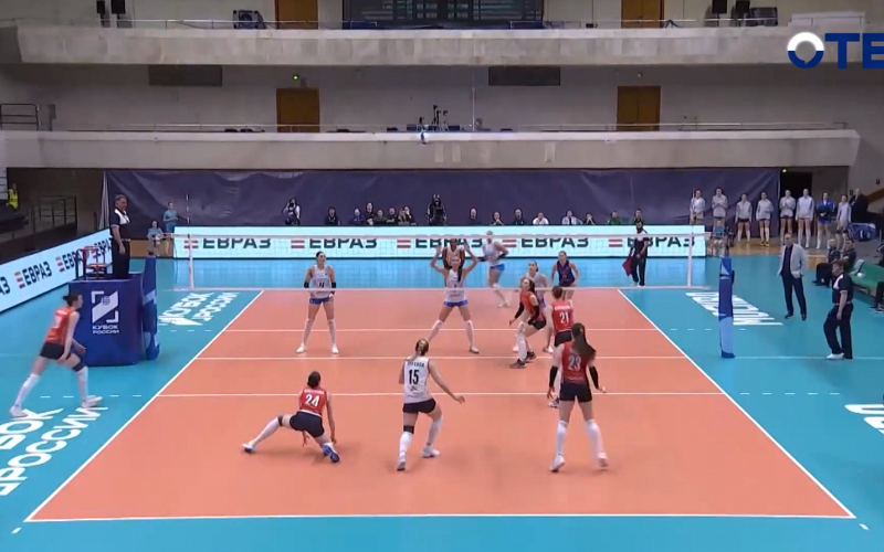 «Уралочка-НТМК» одержала победу над казанским «Динамо-Ак Барс» в рамках «Финала шести» Кубка России