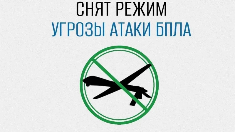 Отбой опасности атаки БПЛА в Свердловской области: режим длился больше 4 часов