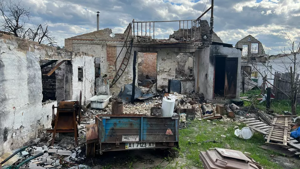 Причиной пожара в селе Березовка могла стать стеклянная банка