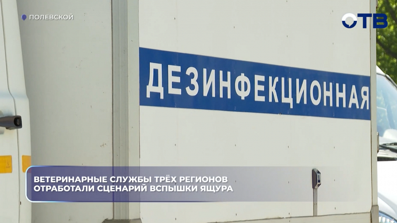Ветеринарные службы трёх регионов отработали сценарий вспышки ящура
