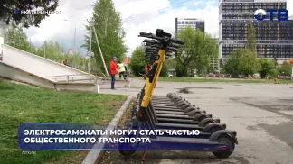 Кикшеринг предложили объединить с городским транспортом
