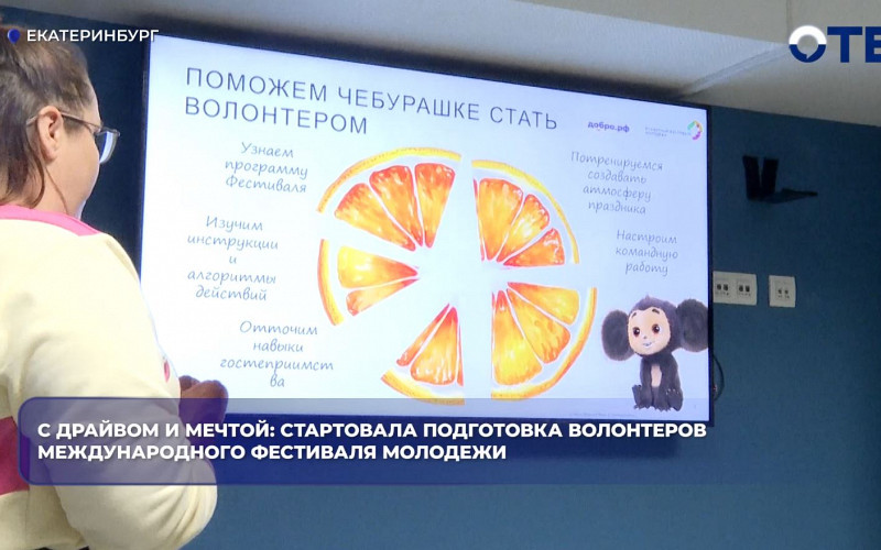 В Екатеринбурге началось обучение волонтёров фестиваля молодёжи