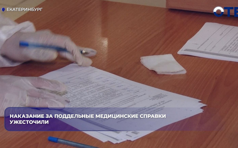 За подделку медсправок в России теперь грозит до 6 лет тюрьмы