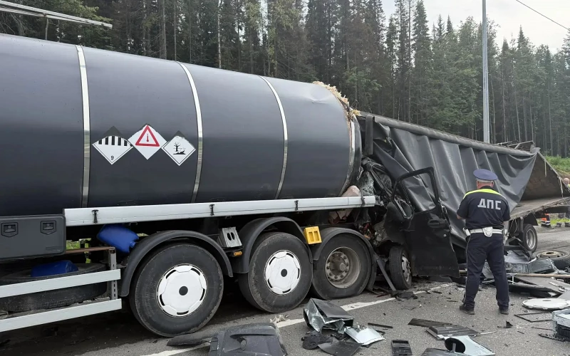 Водитель «Газели» погиб на трассе М-12 под Первоуральском