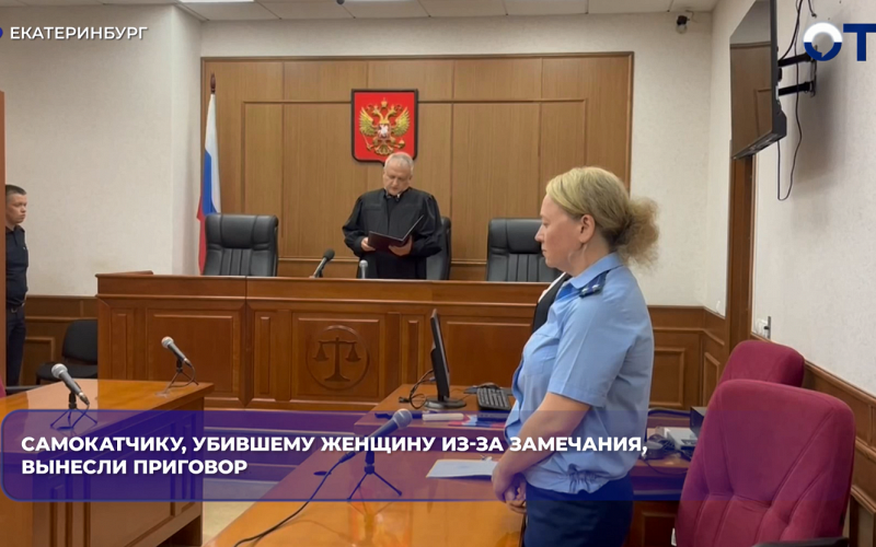 Самокатчик, убивший женщину и ранивший её мужа в Свердловской области, получил 15 лет